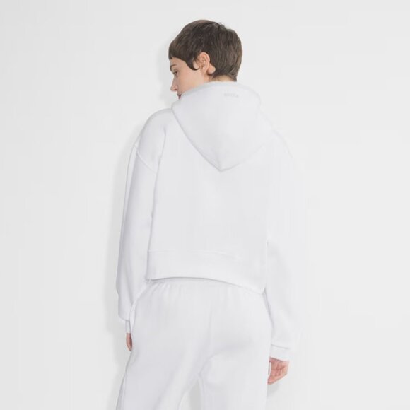 Aritzia TNA Cozy Sweatfleece Boyfriend Boxy Zip Hoodie and Sweatpants set - Picture 2 of 14